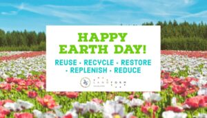 Earth Day Reuse Recycle Restore Replenish Reduce Landform Minneapolis