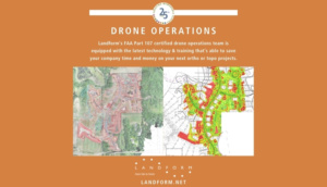 Drone Operations Orthomosaic topographic land survey Landform Minneapolis Minneapolis