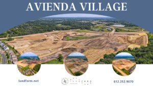 Avienda Village Chanhassen Minnesota Landform Land Survey Landscape Architect Urban Planner Drone Photographer