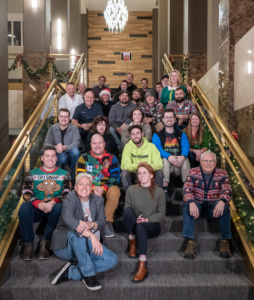 merry christmas landform civil engineer land surveyor landscape architect urban planner drone operator elk river minneapolis minnesota