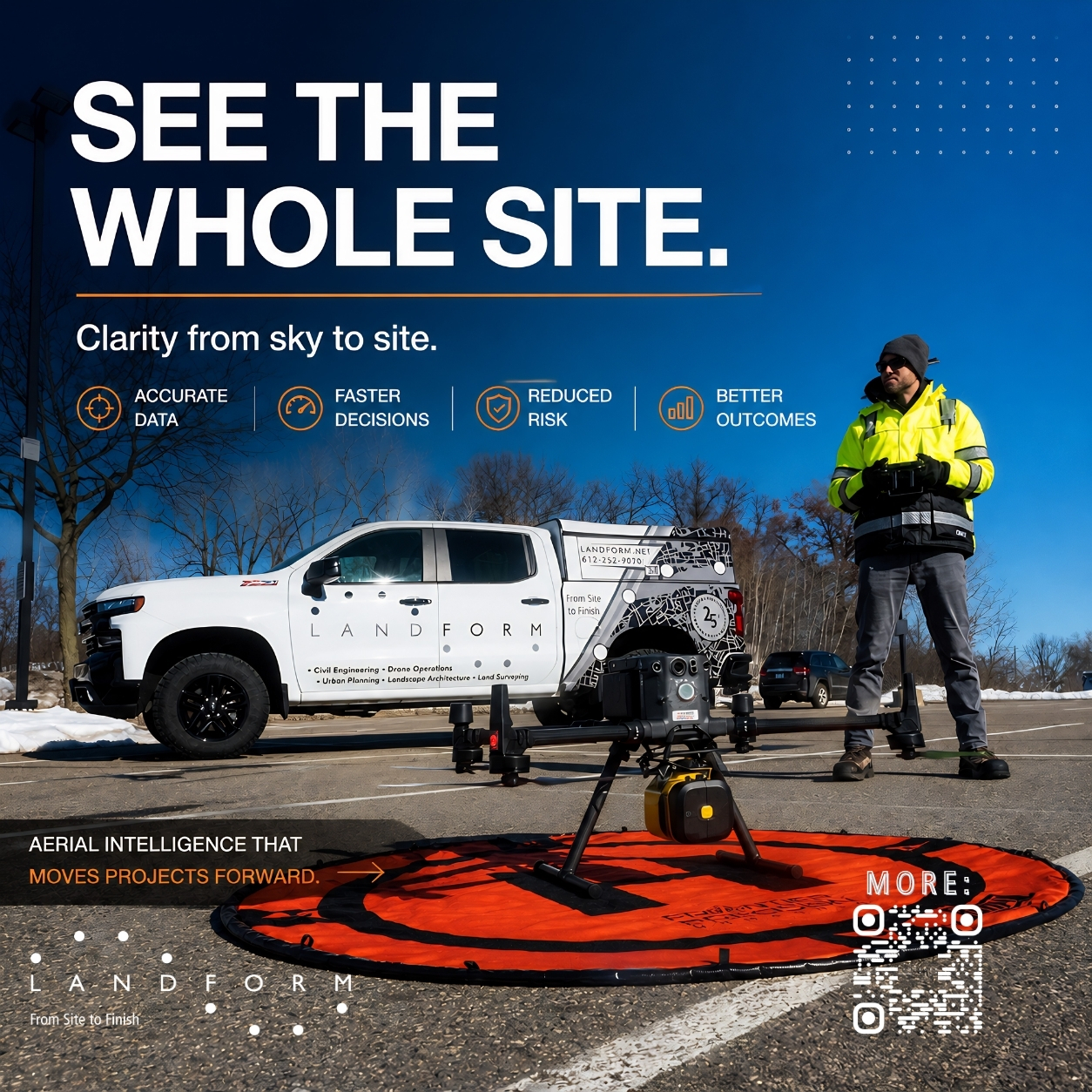 lidar drone aerial intelligence data land surveyor