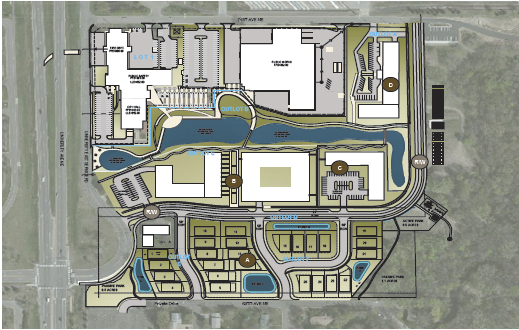 Locke Park Point Master Plan Senior Living Fridley MN